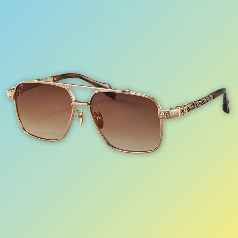 BULLE DE SAVON CH8309 – Retro Sonnenbrille mit UV400 Schutz im Fliegerstil Sonnenbrillen