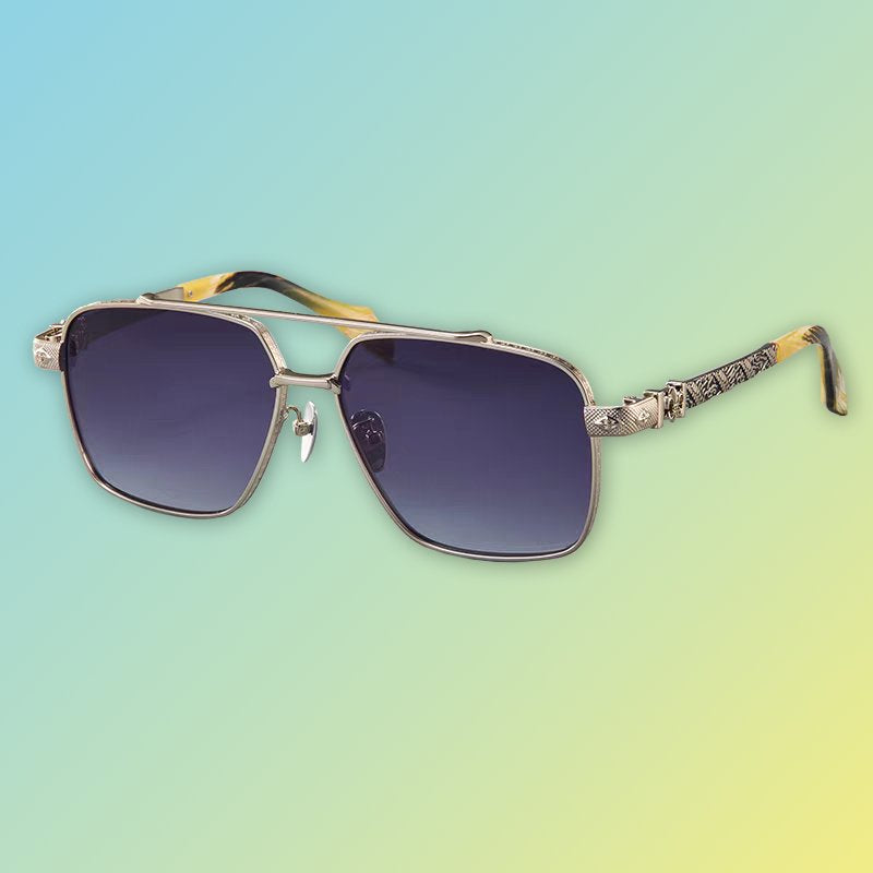 BULLE DE SAVON CH8309 – Retro Sonnenbrille mit UV400 Schutz im Fliegerstil Sonnenbrillen