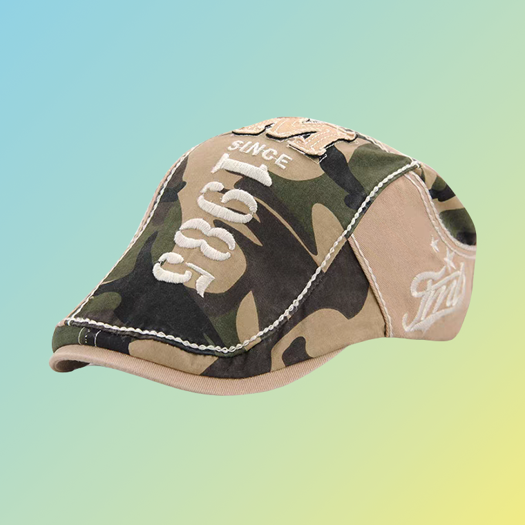 Camouflage Herren-Cap mit und ohne Mesh-Einsatz | Atmungsaktive Sommer-Basecap Outdoor Herrencaps
