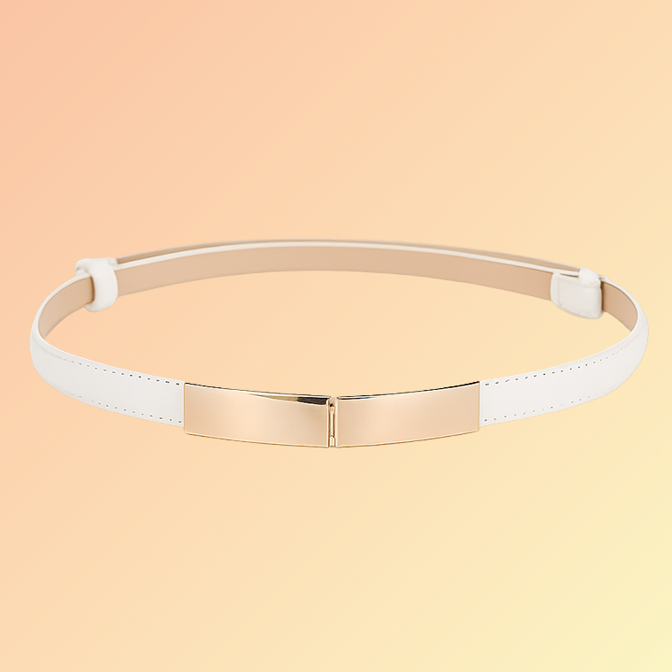 Damen-Kleidergürtel mit Metallverschluss – Schmal & Elegant Damengürtel