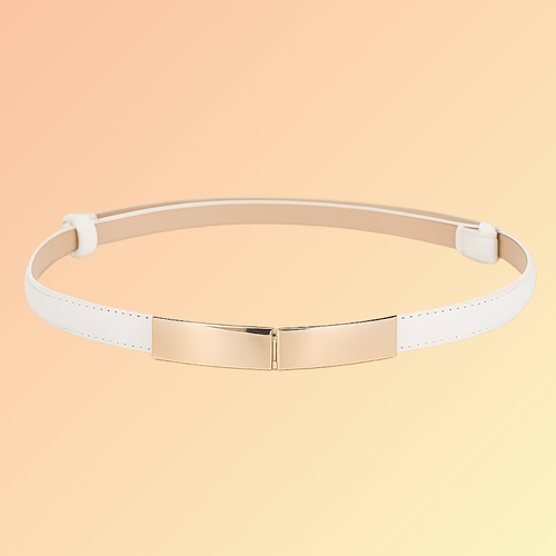 Damen-Kleidergürtel mit Metallverschluss – Schmal & Elegant Damengürtel