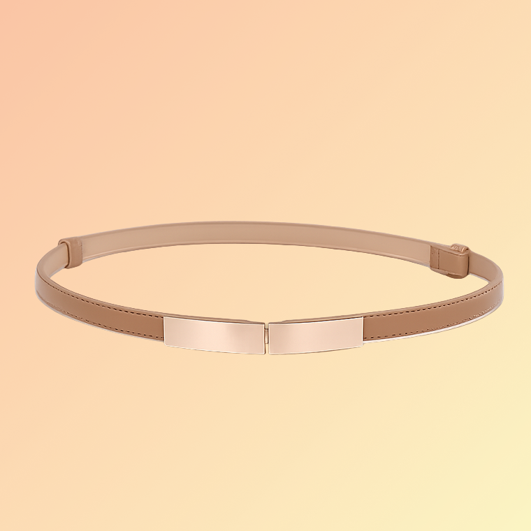 Damen-Kleidergürtel mit Metallverschluss – Schmal & Elegant Damengürtel