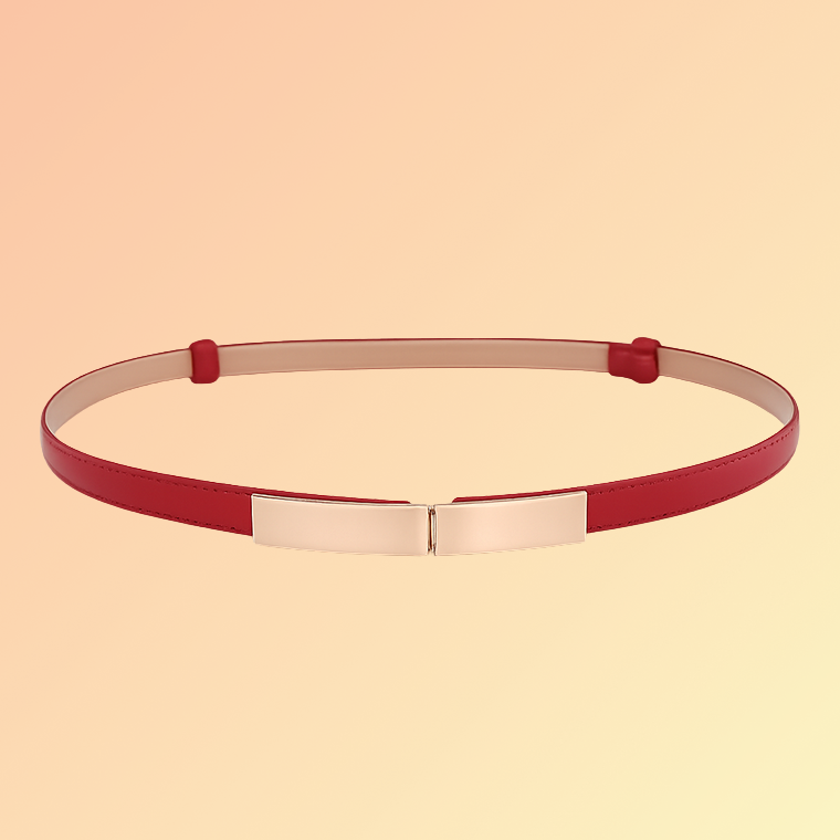 Damen-Kleidergürtel mit Metallverschluss – Schmal & Elegant Damengürtel