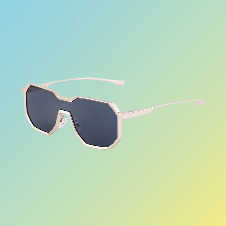 Futuristische Herren-Sonnenbrille – Geometrisches Design & UV400 Schutz Sonnenbrillen