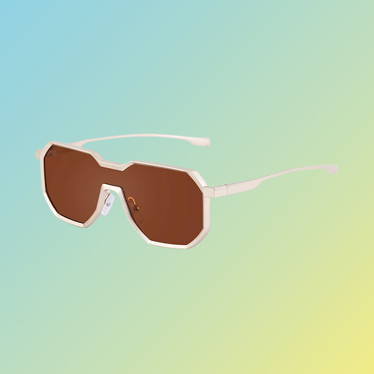Futuristische Herren-Sonnenbrille – Geometrisches Design & UV400 Schutz Sonnenbrillen