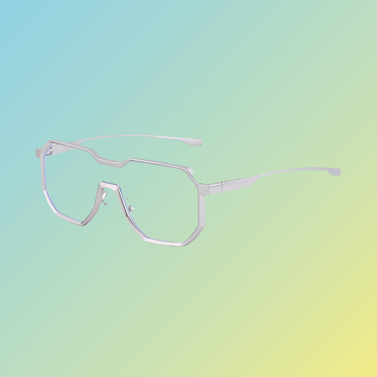 Futuristische Herren-Sonnenbrille – Geometrisches Design & UV400 Schutz Sonnenbrillen