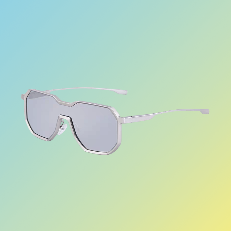 Futuristische Herren-Sonnenbrille – Geometrisches Design & UV400 Schutz Sonnenbrillen