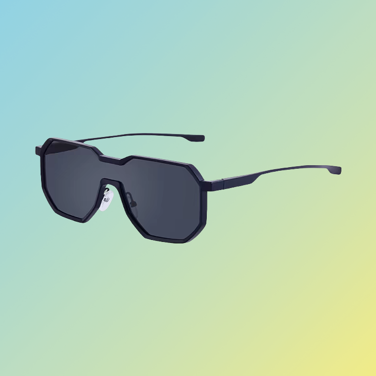 Futuristische Herren-Sonnenbrille – Geometrisches Design & UV400 Schutz Sonnenbrillen
