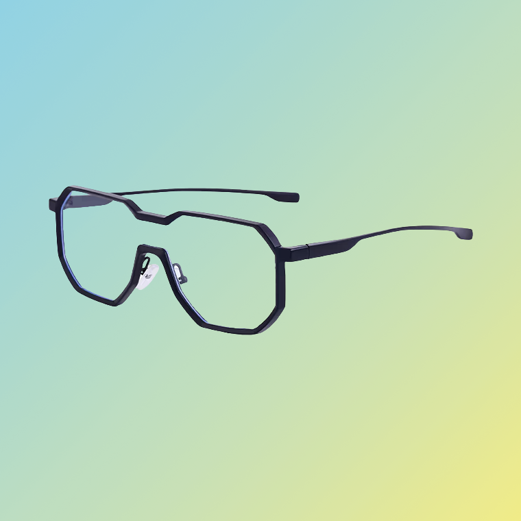 Futuristische Herren-Sonnenbrille – Geometrisches Design & UV400 Schutz Sonnenbrillen