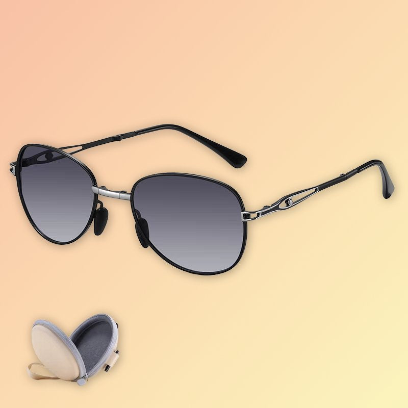 Polarisierte Damen-Sonnenbrille mit Lichtwechsel – UV400 & Etui Sonnenbrillen