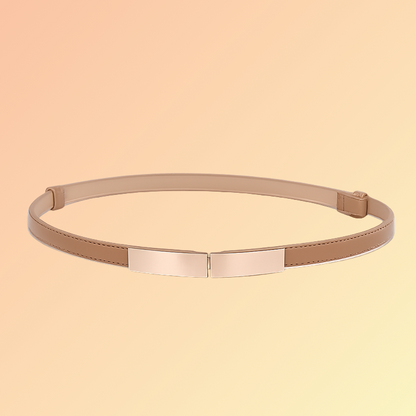 Damen-Kleidergürtel mit Metallverschluss – Schmal & Elegant Damengürtel