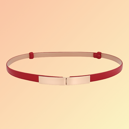 Damen-Kleidergürtel mit Metallverschluss – Schmal & Elegant Damengürtel
