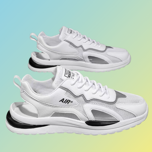 Herren Outdoor-Sommerschuhe mit Cut-Out – Atmungsaktive Sneaker mit offener Ferse