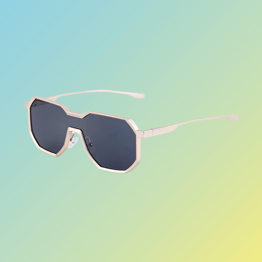Futuristische Herren-Sonnenbrille – Geometrisches Design & UV400 Schutz Sonnenbrillen
