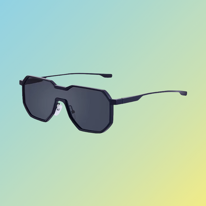 Futuristische Herren-Sonnenbrille – Geometrisches Design & UV400 Schutz Sonnenbrillen