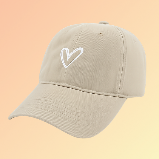 Herz-Cap – Baseball Cap mit Stickerei Damecaps