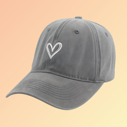 Herz-Cap – Baseball Cap mit Stickerei Damecaps