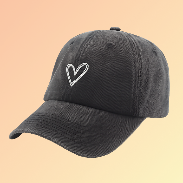 Herz-Cap – Baseball Cap mit Stickerei Damecaps