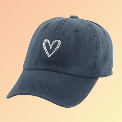 Herz-Cap – Baseball Cap mit Stickerei Damecaps